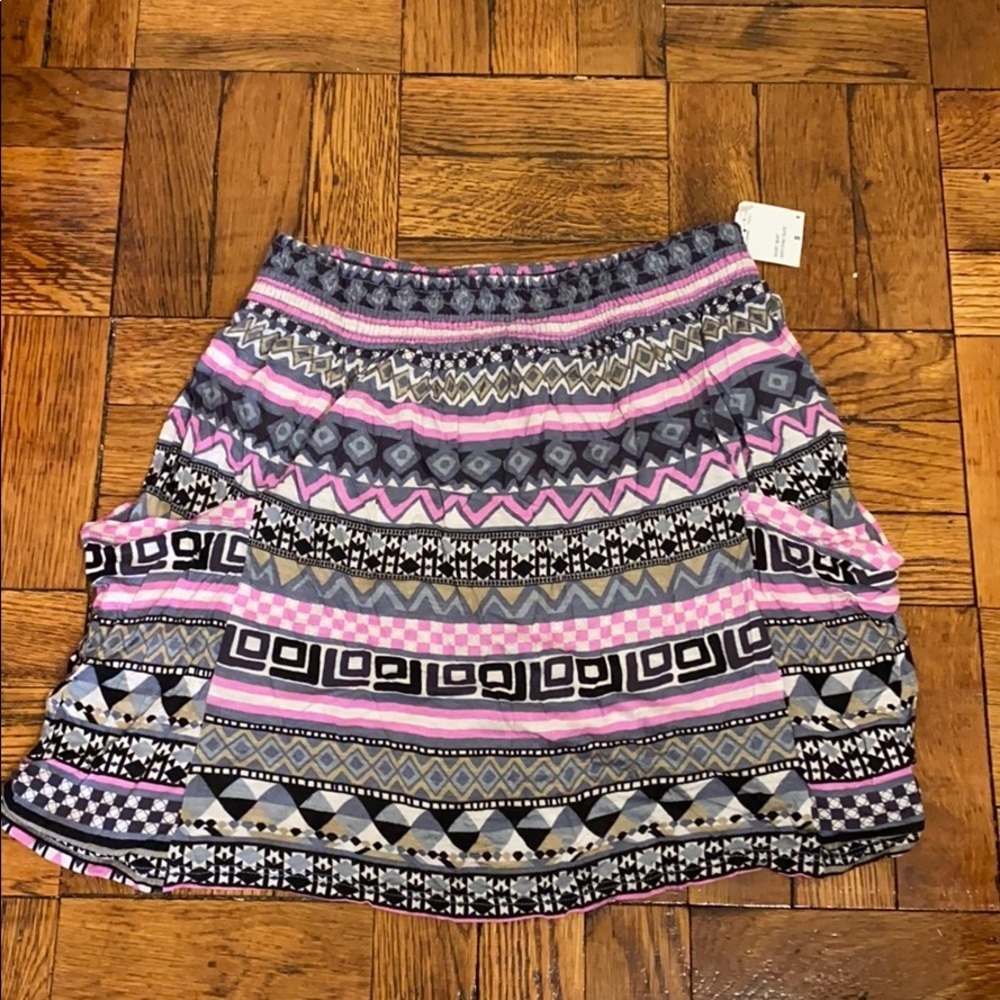 NWT forever 21 soft shirt skirt with pockets